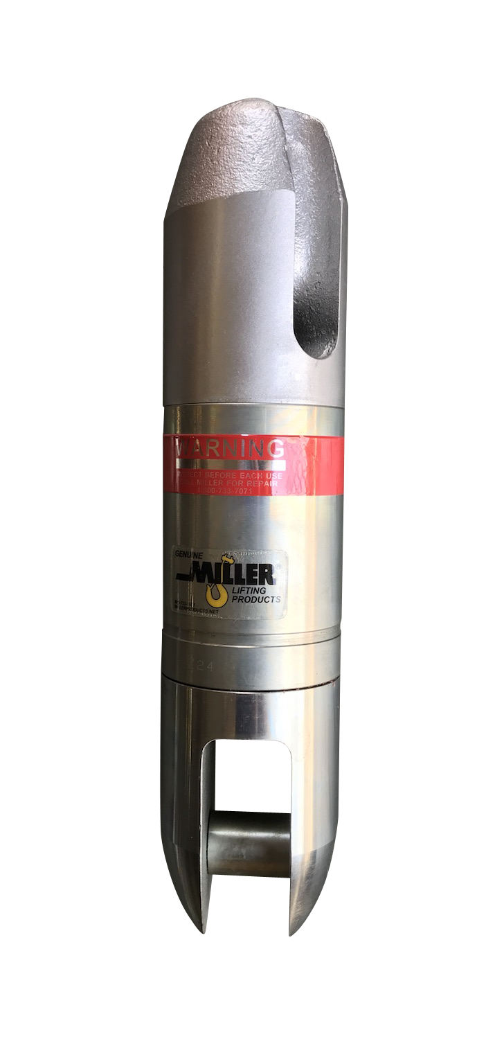 Miller Angular Contact Ball Bearing Swivel Model B-614 Thimble to Bullet WLL 1.5 tons