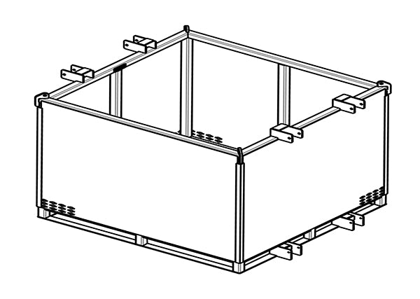 4,400# PALLET LIFTING CAGE 52" INSIDE USABLE (25504)