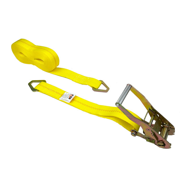 2" X 30' Ratchet combo with Delta ring on Each End