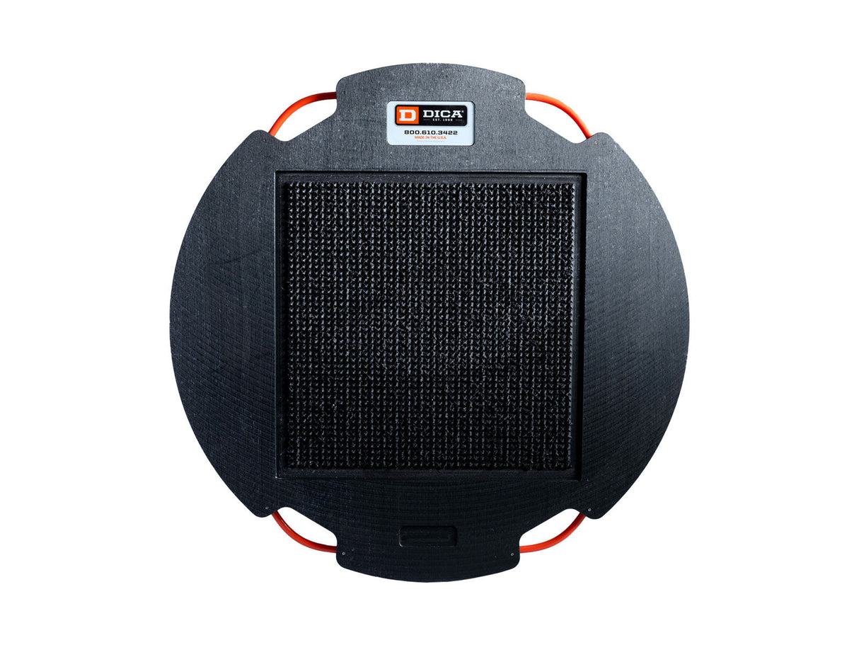 48" x2" Round SafetyTech Pad with Interlocking Pyramids (PSC-DR48-2)