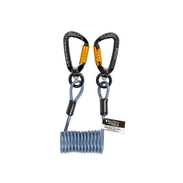 Tool Tethering Kit, 2 lb, Stretch Coil with Tape-on Attachments and Tool Tape (5605A1)
