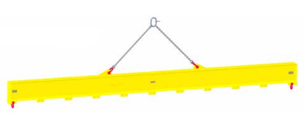 10,000 LB WLL X 20' MULTI PICK HD COMBO LIFT BEAM (26118)