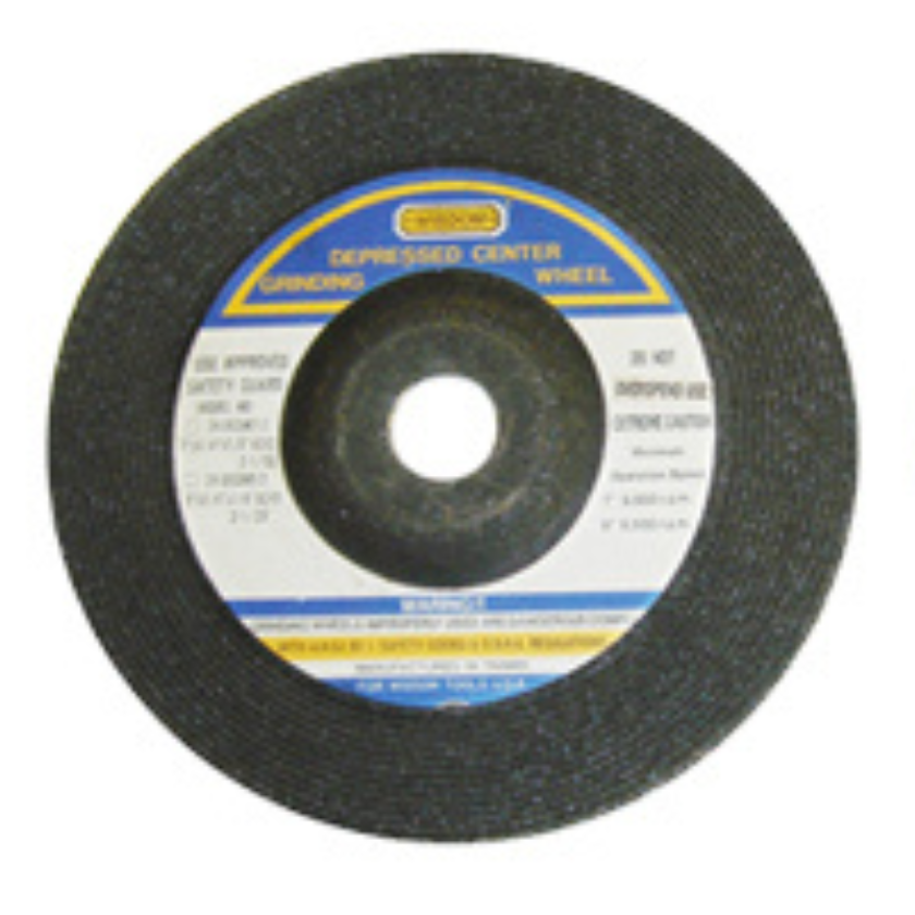 4-1/2" x 1/4" x 5/8" Arbor with Hub Depressed Center Grinding Wheel (100 per case) (24-DCGW412H)