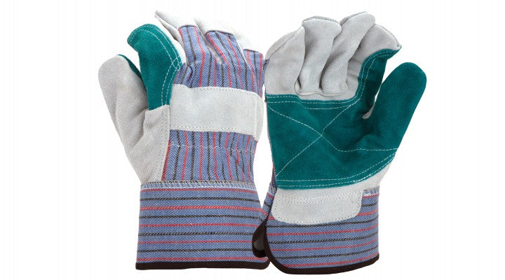 Leather Double Palm Safety Cuff XL (GL1006WXL) Per 1