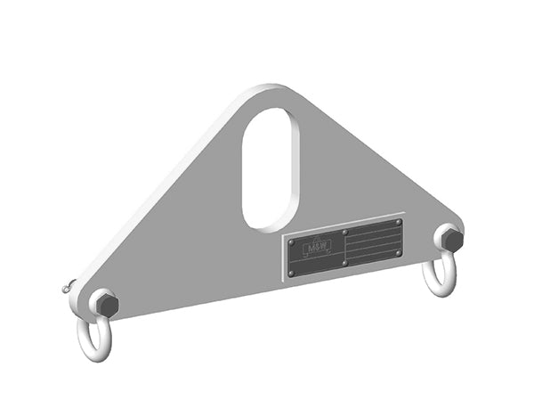 2,000 lbs X 12" Lift Beam 5/8" Bottom Shackle (20350)