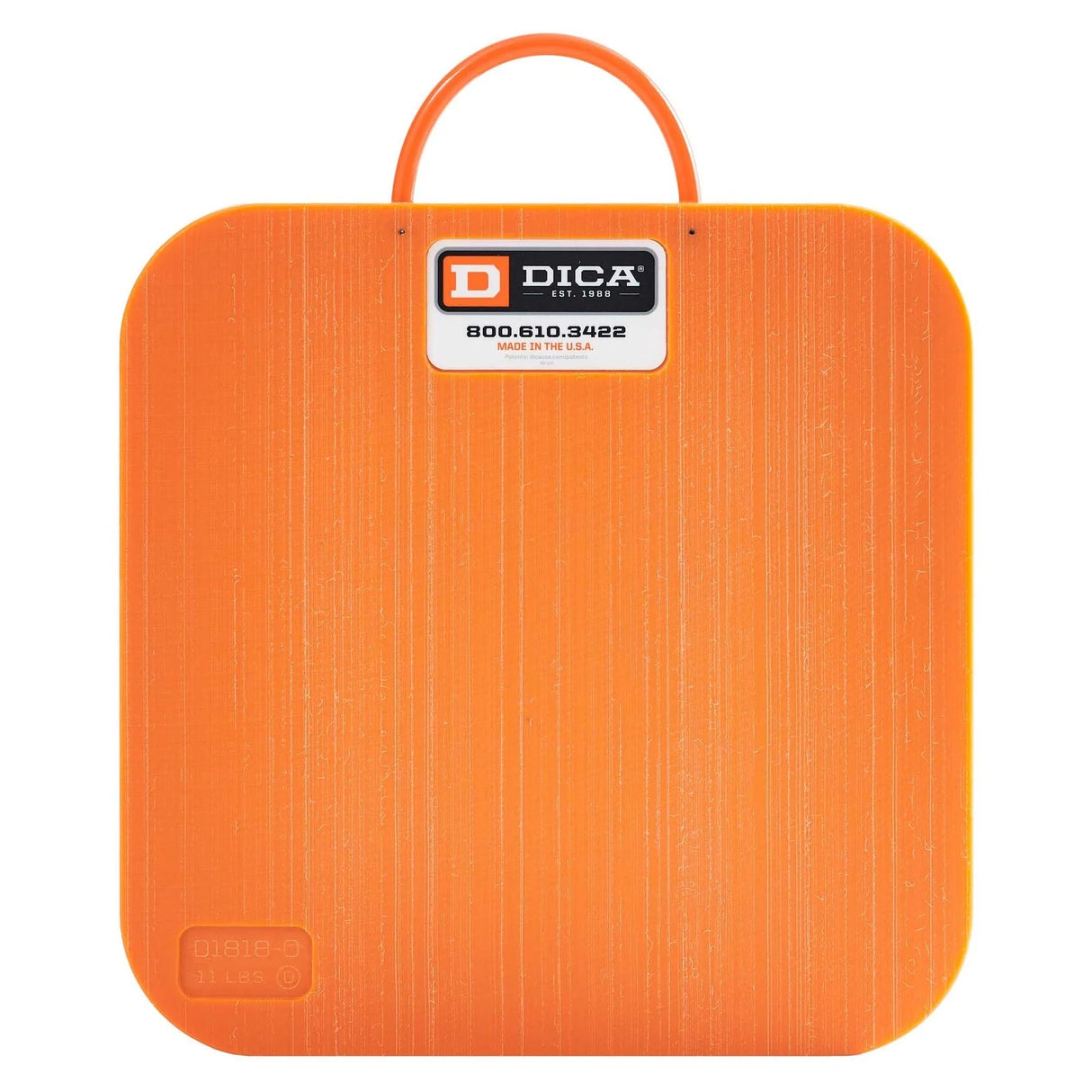 SafetyTech MD Outrigger Pad 18" x 18" x 1" (Orange) (D1818-O)