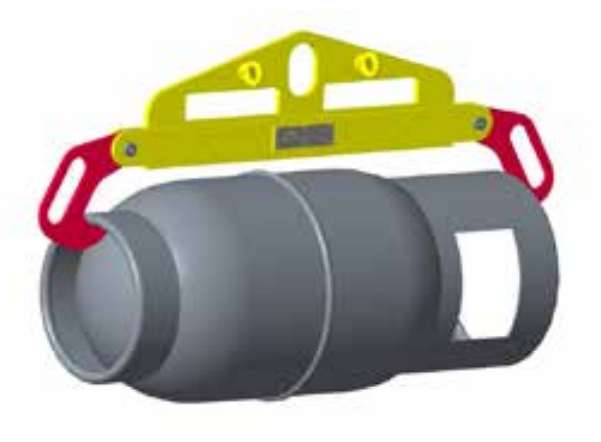 PROPANE CYLINDER LIFT BEAM 200 LB WLL (25447)