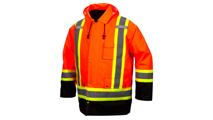 Orange 7-in-1 parka in orange - 4X large (RC7P3520X4) Per 1