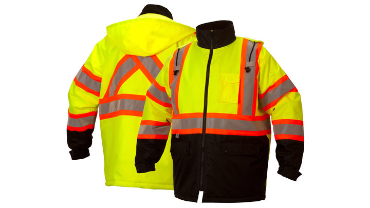 Lime Canadian parka in lime - medium (RCP3210M) Per 1