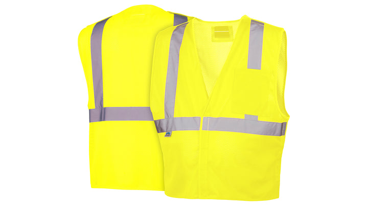 Lime Hi-Vis Lime with 5 point DRing - Size Medium (RVHL2510BRDM) Per 5