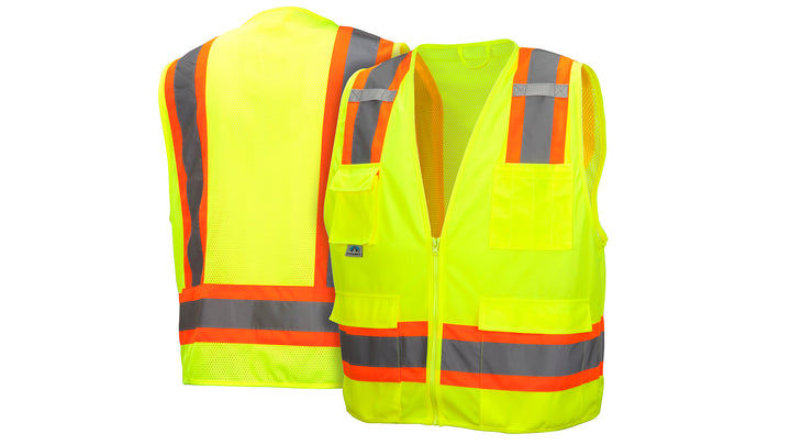 Lime Hi-Vis Lime - Self Extinguishing - Size 3X Large (RVZ2410SEX3) Per 5