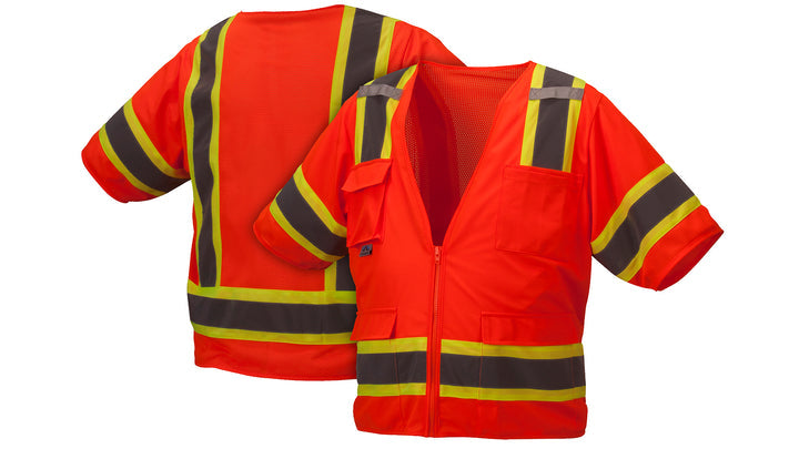 Orange Orange Class 3 Surveyor - Size Large (RVZ3420L) Per 1