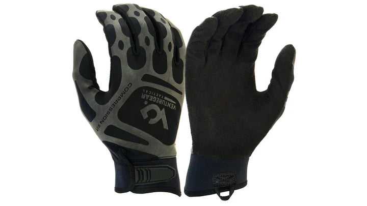 VG Tactical Comprss Training H&L Black Small (VGTG10BS) Per 1