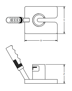 50,000# CONCRETE PIPE TEACUP 1-3/4" WIRE ROPE DIAMETER (11783)