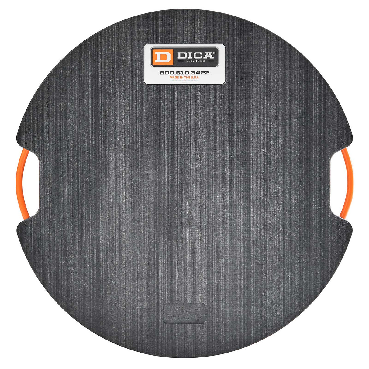SafetyTech MD Outrigger Round Pad 36" x 1.5", Black (DR36-1.5)