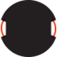 SafetyTech MD Outrigger Round Pad 36" x 1.5", Black (DR36-1.5)