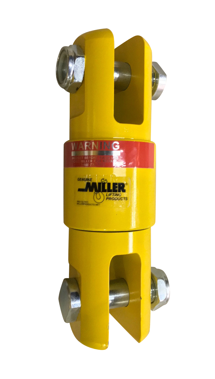 Miller Econo-Link Thrust Bearing Swivel Model 6E181 Jaw to Jaw WLL 6 tons