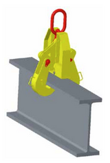 16" MIN TO 24" MAX FLANGE 50,000# INDEXING BEAM GRAB (20051)