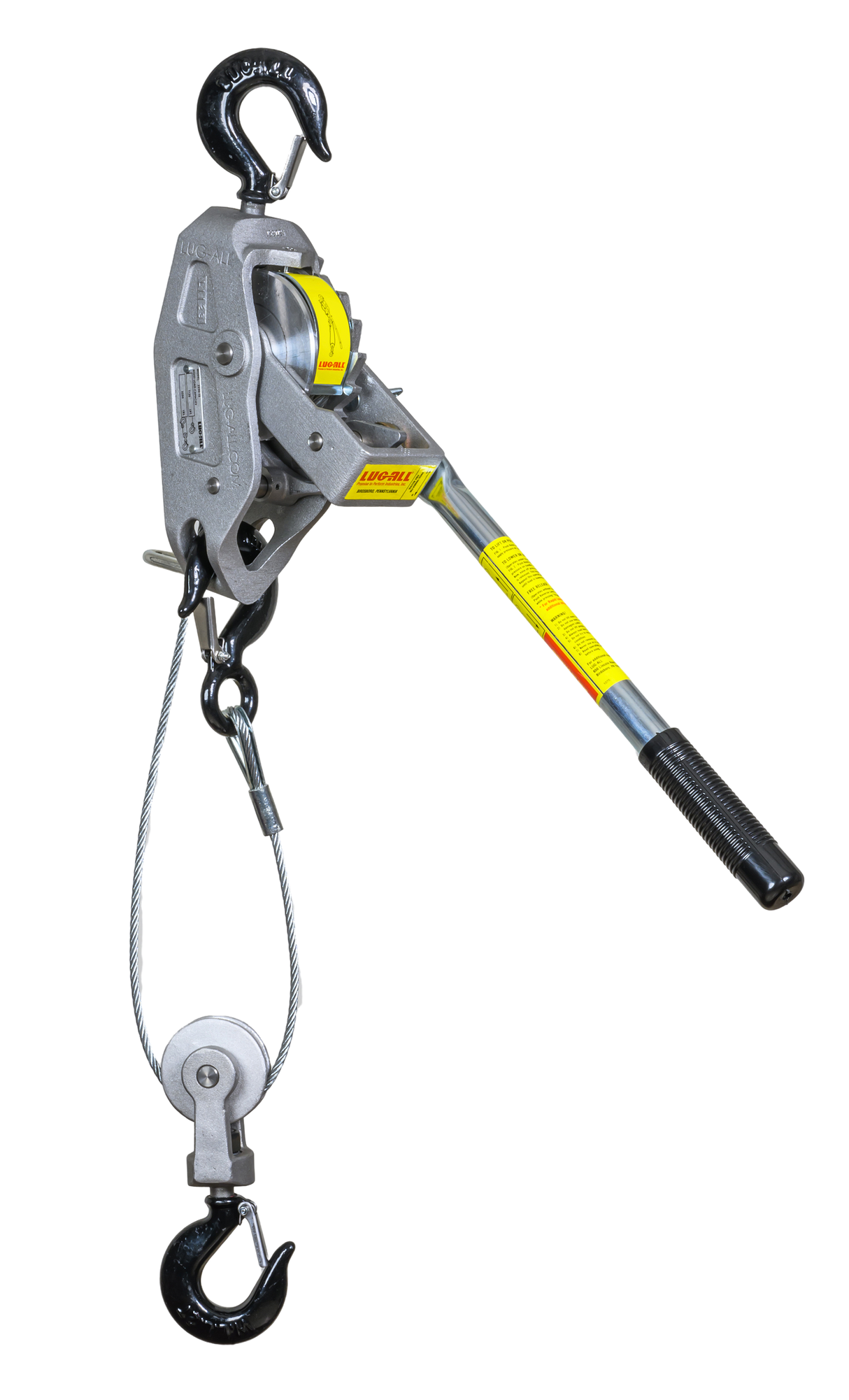 Lug-All 9/16 ton X 15' ton Small Frame Cable Hoist (2250-15)