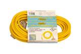 25 ft. 12/3 Heavy Duty Indoor/Outdoor Triple Tap Extension Cord WITH LIGHT (29-EC1225T)