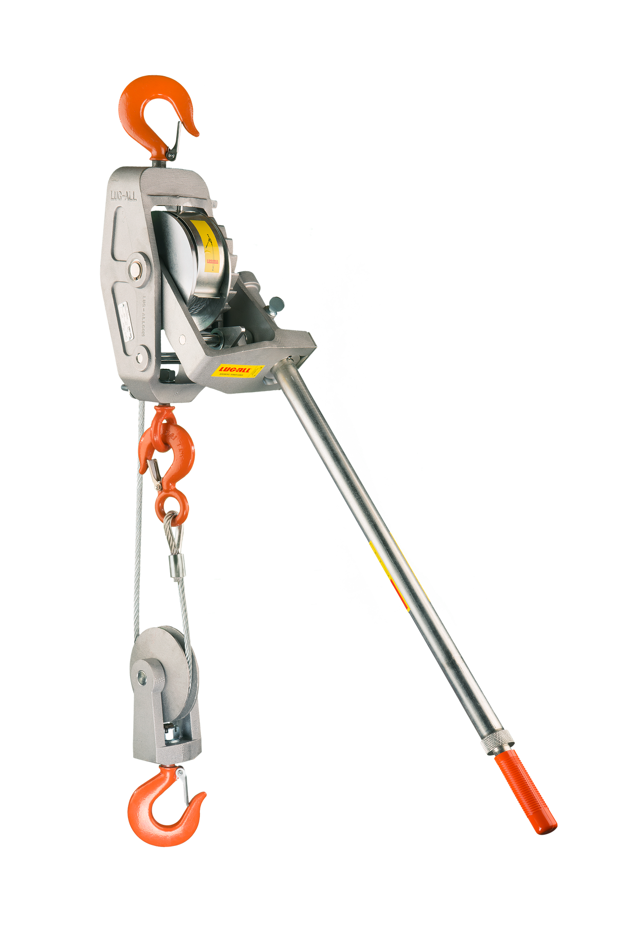 Lug-All 1-1/2 ton X 15' ton Large Frame Cable Hoist (6000-15)