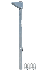 5' Bolt-on Ladder Stanchion Anchor with 12" Overhead Offset (6160512)