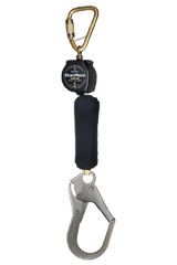 6' Arc Flash DuraTech® Mini Class 1 Personal SRL-P with Steel Rebar Hook, Includes Steel Dorsal Connecting Carabiner (72906SC3)