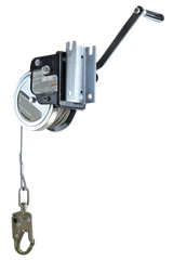 120' FallTech® Personnel Winch for Tripods and Davits with Galvanized Steel Cable (7298)