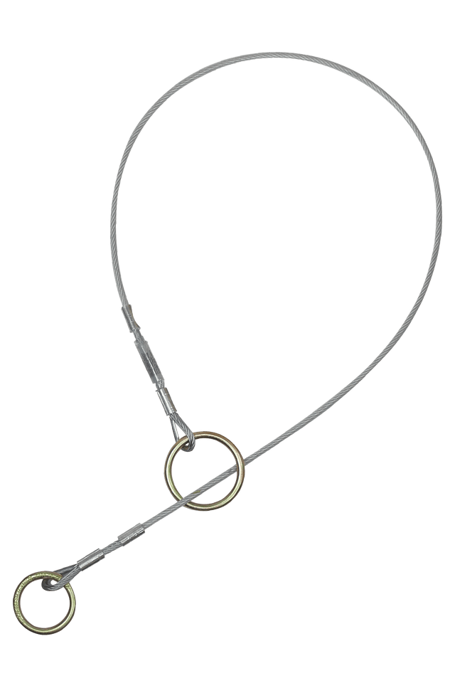 10' Cable Pass-through Sling Anchor with Galvanized Steel Cable (743810)
