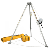 8' Confined Space Tripod System with 60' Stainless Steel Personnel Winch (7507S)