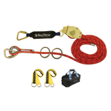 60' Temporary Rope HLL System; 2-person with Kernmantle Rope (77602K)