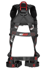 FT-Iron™ 1D Standard Non-Belted Full Body Harness, Quick Connect Buckle Leg Adjustment (8141B)