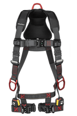 FT-Iron 3D Standard Non-belted Full Body Harness, Quick Connect Buckle Leg Adjustment (8142QC)