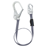 3' Web Restraint Lanyard, Fixed-length with Steel Connectors (82033)