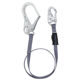 6' Web Restraint Lanyard, Fixed-length with Steel Connectors (82063)