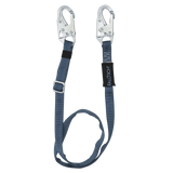 6' to 10' Adjustable Length Restraint Lanyard with Steel Snap Hooks (820910)