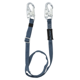 4' to 6' Adjustable Length Restraint Lanyard with Steel Snap Hooks (8209)