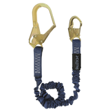 4½' to 6' ElasTech® Energy Absorbing Lanyard, Single-leg with Steel Connectors (82403)
