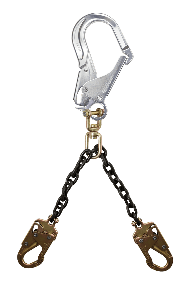 24" Premium Rebar Positioning Assembly with Chain and Aluminum Rebar Hook with Swivel (8250A)