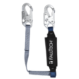 4' ViewPack® Energy Absorbing Lanyard, Single-leg with Steel Snap Hooks (8254)