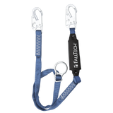 6' ViewPack® Tie-back Energy Absorbing Lanyard, Single-leg with Steel Snap Hooks (82562)