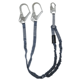 6' Internal Energy Absorbing Lanyard, Double-leg with Steel Connectors (8259Y3)