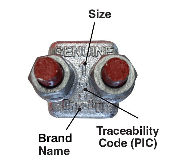 Crosby 1-1/2" G-450 Clips (1010319)