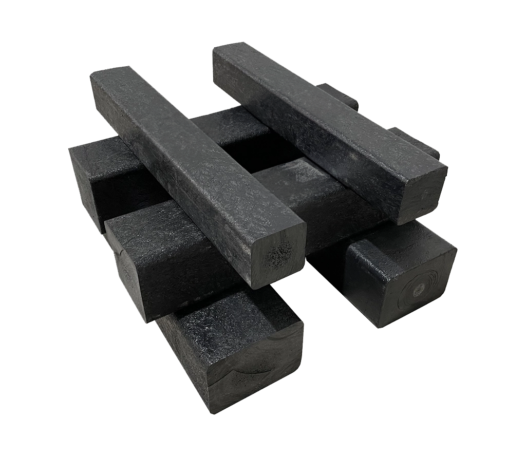 2' - 4x4 ProStack Medium Duty Cribbing Timbers. BLACK (PST-MD-4x4-2)