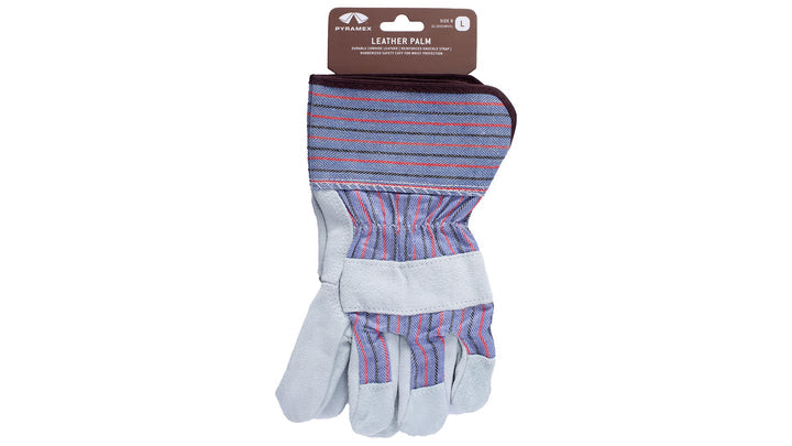 Leather Palm Safety Cuff - Hang Tagged - XL (GL1001WHTXL) Per 12