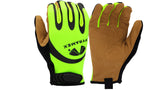 Gloves Leather Padded Palm Hook&Loop XL (GL104HTXL) Per 1