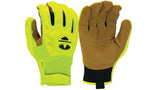 Synthetic TPR Leather Palm Hook&Loop - Cut A5 -size Large (GL202CHTL) Per 12