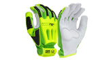 Goatskin Palm Mesh Back A6 Cut Impact Glove - size Medium (GL3012CBM) Per 1