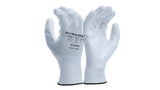 Polyurethane- 18g Non-Cut - White - Size Large (GL409L) Per 12