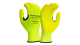 Micro-Foam Nitrile- Hi-Vis Yell 15g NylonSpandx- size Large (GL601HVL) Per 12